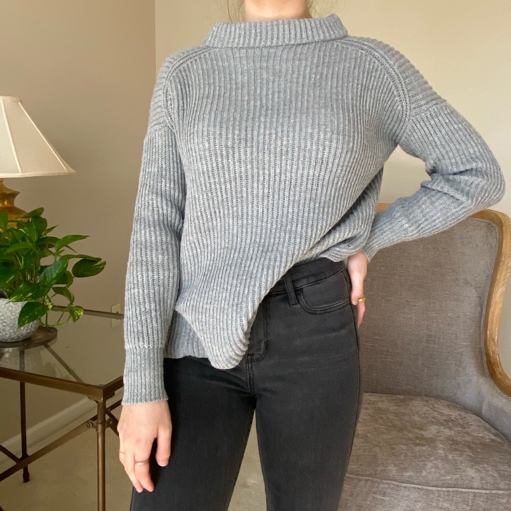 Staple Light Grey Knit Sweater